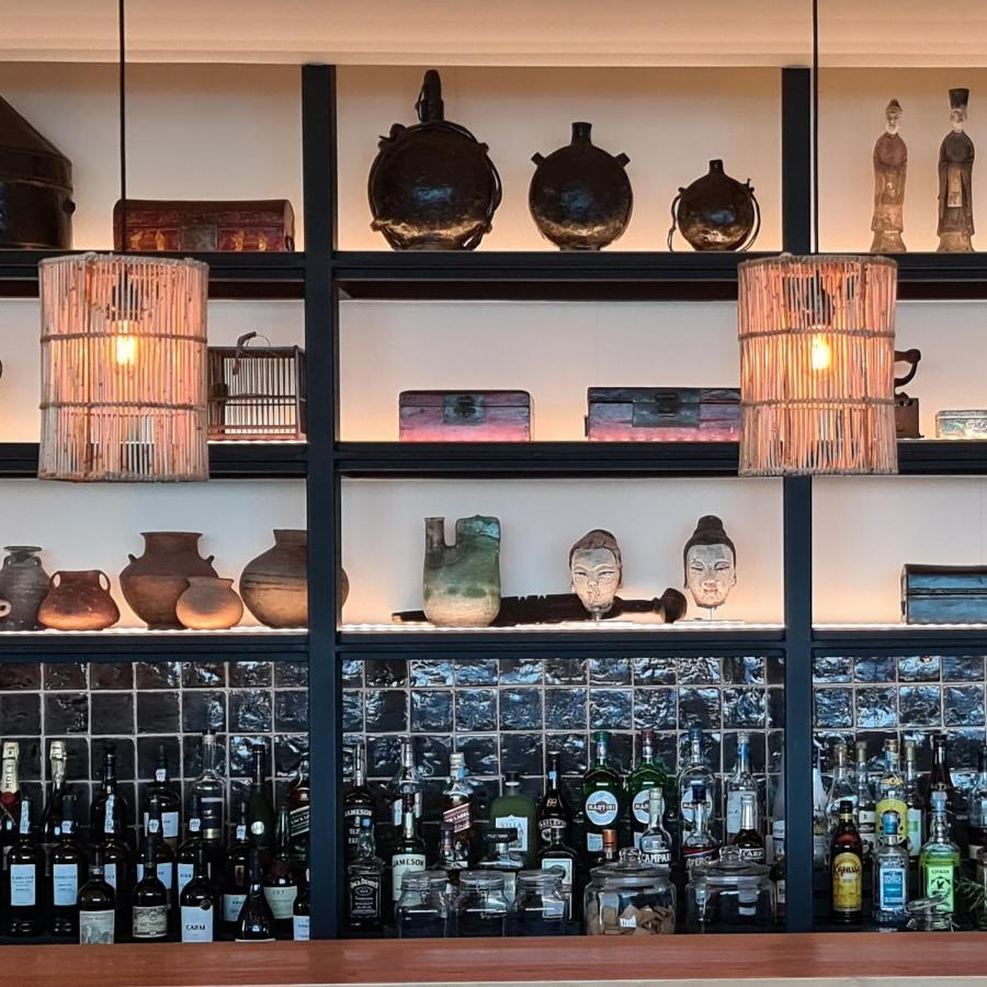 Sensi Azores Nature And Spa Ginetes 외부 사진 The bar at the restaurant